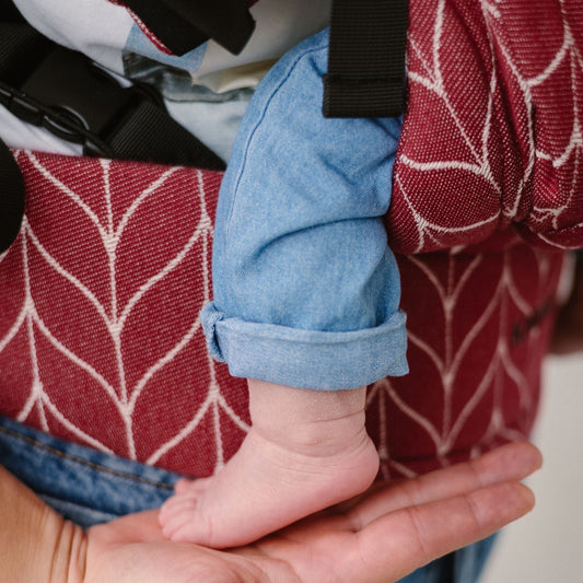 KAVKA Multi-Age | BURGUNDY BRAID - VERKÜRZTE TRÄGER