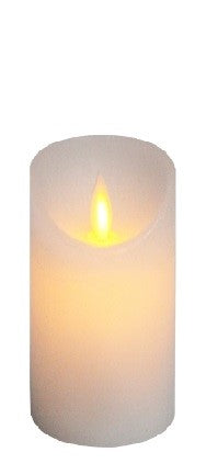 LED Wachskerze mit beweglicher Flamme in verschiedenen Grössen