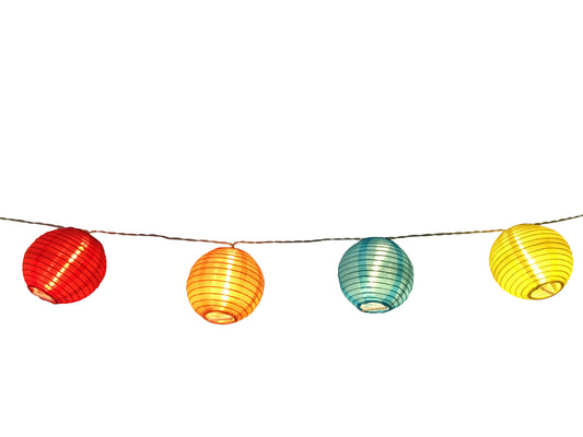 Outdoor Lichterkette | bunt
