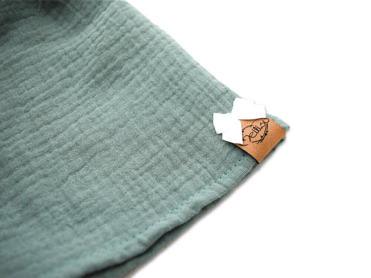 Paperbag Shorts | Musselin | dusty mint