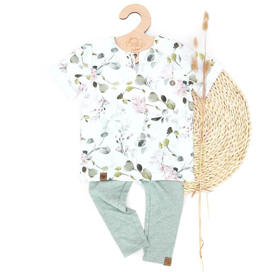 T-Shirt | Musselin | Eukalyptusblüte