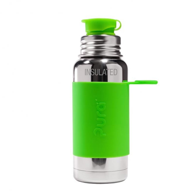 Pura Sport Isolierflasche 475 ml Green