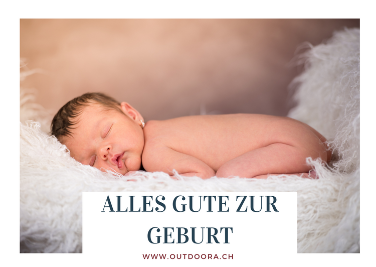 Geschenkgutschein zur Geburt eines Kindes