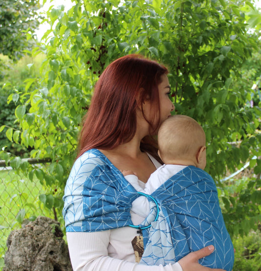 Kavka Ringsling hellblau