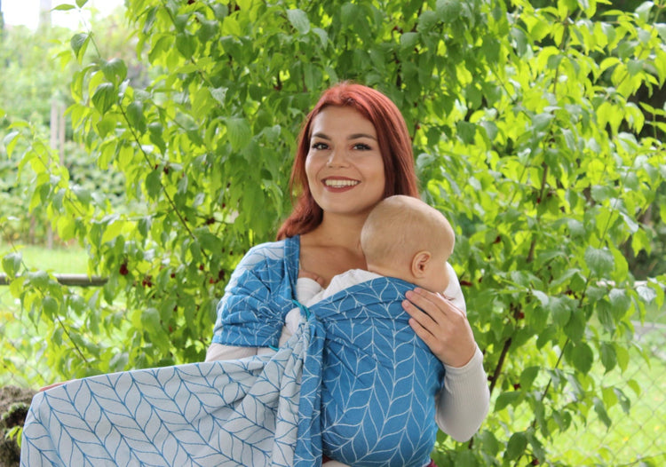Kavka Ringsling hellblau