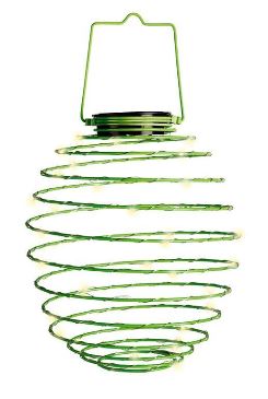 stimmungsvolle Lichtdekoration, Hängelampe, gründe LED Lampe