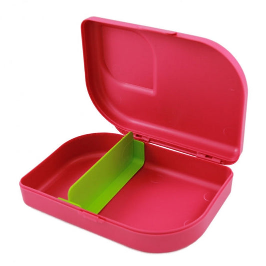 Natürlich sind die Boxen lebensmittelecht geruchs- und geschmacksneutral, Nana Brotbox pink