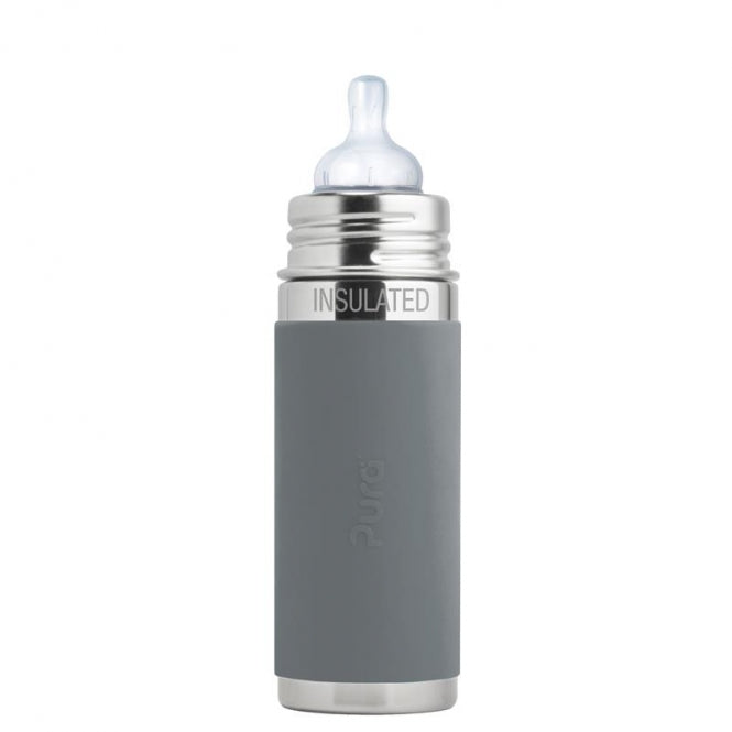 Pura Flasche im grau