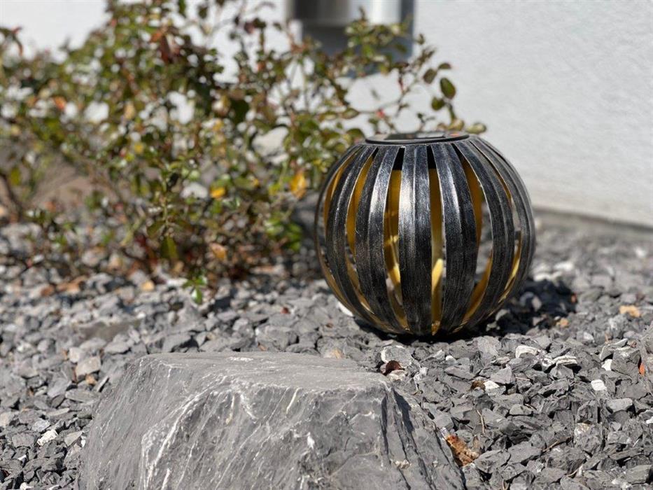 Solarleuchte, Solarlampe, Outdoor Beleuchtung, Metall Lampe outdoor