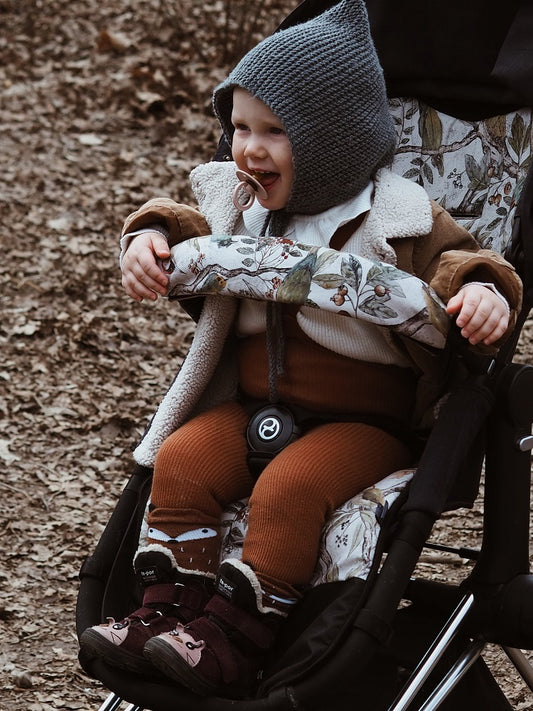 Griffschutz für Kinderwagen Universal, Bügelschoner | Makaszka - Foggy Morning