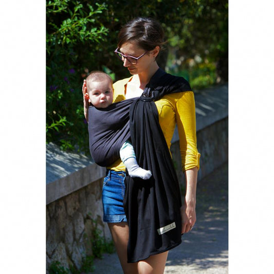 Love Radius elastischer Ring Sling | anthracite/noir