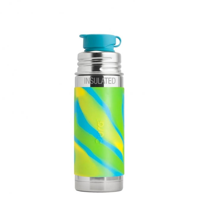 Sport Isolierflasche Aqua Swirl