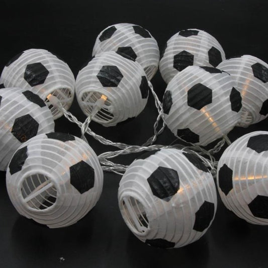 Deko Lichterkette Fussball