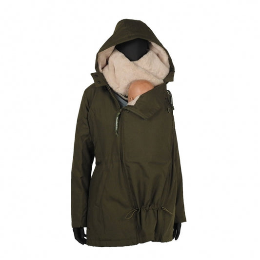 natürlich atmungsaktiv  wind- und wasserresisten wombat green beige